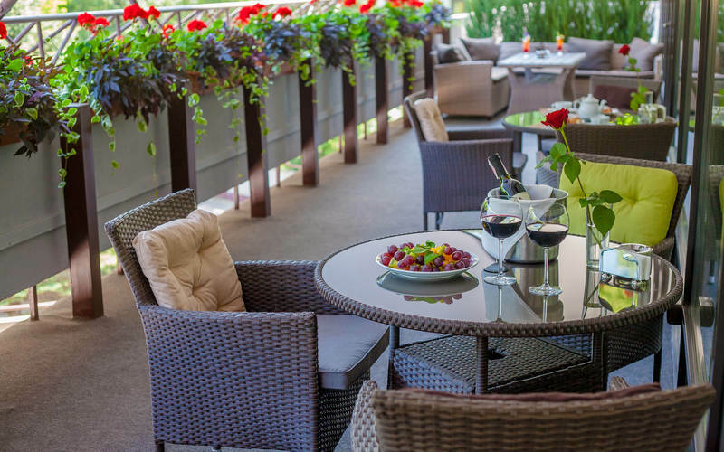 Premier Hotel Dnister Lviv Eksteriør billede
